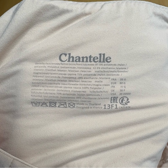 Chantelle Cream Norah Comfort Underwire Bra - Picture 3 of 3